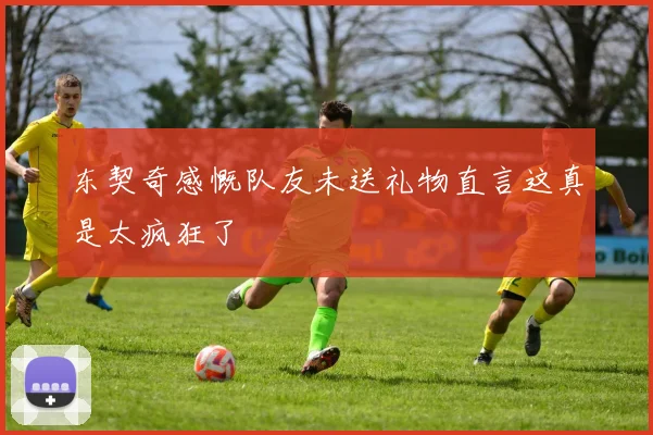 东契奇感慨队友未送礼物直言这真是太疯狂了